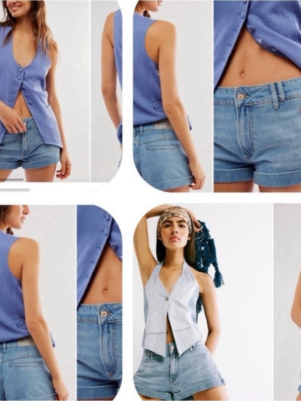 Brand new free people short jeans - Picture 9 of 11